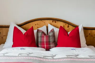 Ein Bett oder Betten in einem Zimmer der Unterkunft Haus Andrea Unterberger