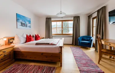 Ein Bett oder Betten in einem Zimmer der Unterkunft Haus Andrea Unterberger