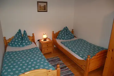 Ein Bett oder Betten in einem Zimmer der Unterkunft Haus Moser