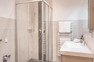 Ein Badezimmer in der Unterkunft Apartment Eden 44 Wengerkopf