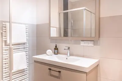 Ein Badezimmer in der Unterkunft Apartment Eden 44 Wengerkopf