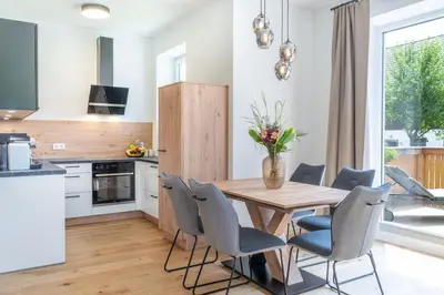 Küche/Küchenzeile in der Unterkunft Apartment Eden 44 Wengerkopf