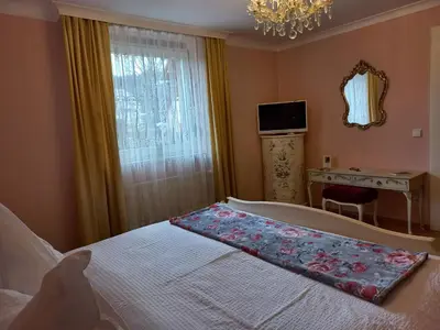 TV/Unterhaltungsangebot in der Unterkunft Ferienwohnung Felicitas mit Sauna by Appartementhaus Theresia