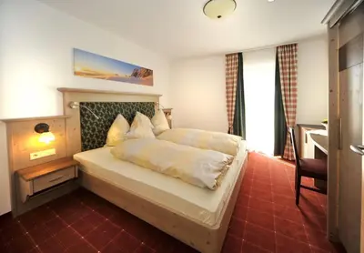 Ein Bett oder Betten in einem Zimmer der Unterkunft Landhaus Katharina
