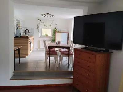 TV/Unterhaltungsangebot in der Unterkunft Himmel