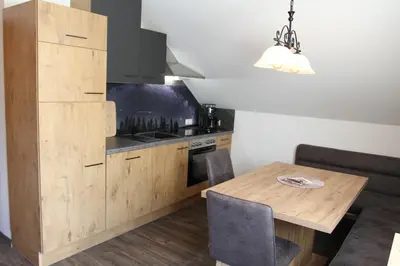 Küche/Küchenzeile in der Unterkunft Haus Eder