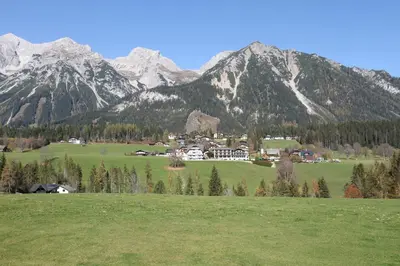Naturlandschaft in der Nähe der Ferienwohnung