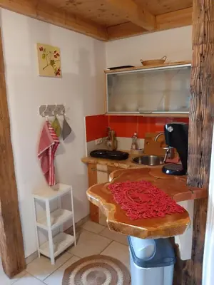 Küche/Küchenzeile in der Unterkunft Landhaus Gschmeidler