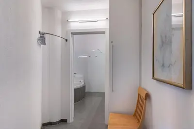 Ein Badezimmer in der Unterkunft Haus Widmoos