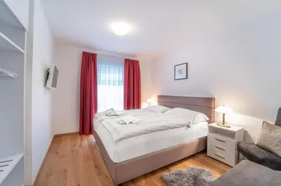 Ein Bett oder Betten in einem Zimmer der Unterkunft Apartment Ski&Nature 