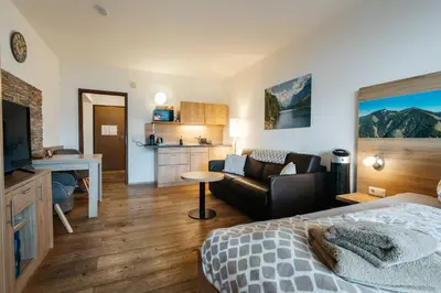 Küche/Küchenzeile in der Unterkunft Ferienwohnung Margareta