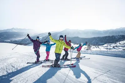 Skifahren in der Ferienwohnung oder in der Nähe