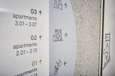 Grundriss der Unterkunft HOMEBOUND APARTMENTS Bad Goisern - contactless check-in