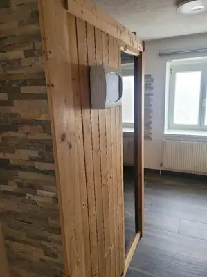 Grundriss der Unterkunft Wohnung mit Garten, Sauna und Infrarotkabine