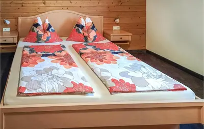 Ein Bett oder Betten in einem Zimmer der Unterkunft Ferienwohnung In Wagrain