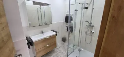 Ein Badezimmer in der Unterkunft Ferienwohnung Jenny