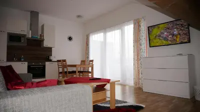 Küche/Küchenzeile in der Unterkunft Bergheimat
