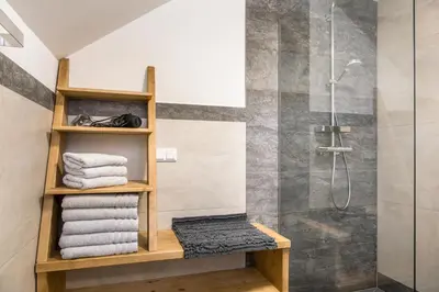 Ein Badezimmer in der Unterkunft Ferienwohnung Davidhof