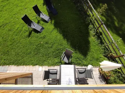 Ein Garten an der Unterkunft Ferienwohnung Davidhof