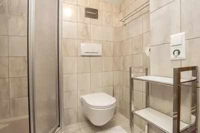 Ein Badezimmer in der Unterkunft Appartementhaus Radstadt