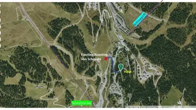 Naturlandschaft in der Nähe der Ferienwohnung