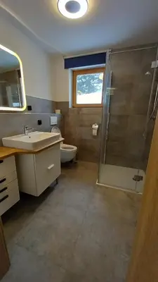 Ein Badezimmer in der Unterkunft Lachtal-Zentral