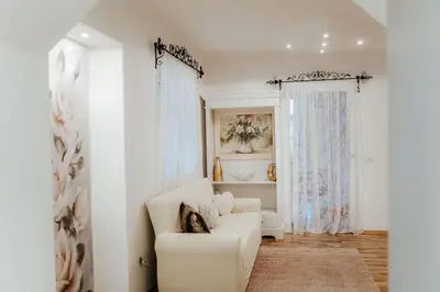 Ein Sitzbereich in der Unterkunft Getaway in Bad Ischl