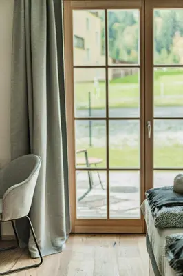 Ein Sitzbereich in der Unterkunft Dachstein West Apartment T3