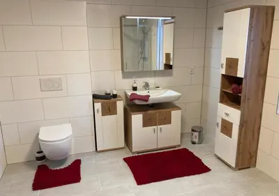 Ein Badezimmer in der Unterkunft Appartement Baier