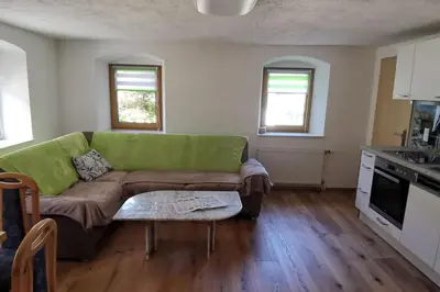 Küche/Küchenzeile in der Unterkunft Schöne Wohnung am Bauernhof