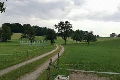 Naturlandschaft in der Nähe der Ferienwohnung