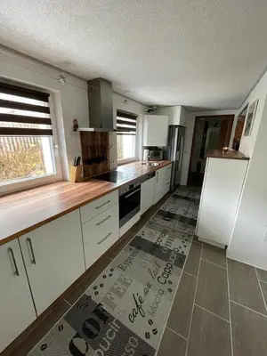 Küche/Küchenzeile in der Unterkunft Dambach Appartement