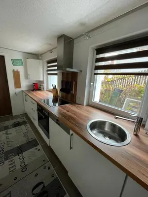 Küche/Küchenzeile in der Unterkunft Dambach Appartement