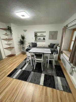 Küche/Küchenzeile in der Unterkunft Dambach Appartement