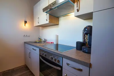 Küche/Küchenzeile in der Unterkunft Haus Michael Tritscher