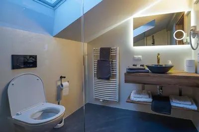 Ein Badezimmer in der Unterkunft Haus Michael Tritscher