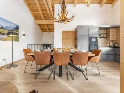 Küche/Küchenzeile in der Unterkunft Grebenzen Lodge Pabstin 36B