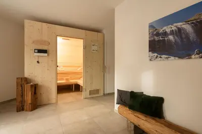 Ein Bett oder Betten in einem Zimmer der Unterkunft Bergchalet 