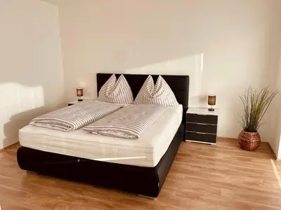 Ein Bett oder Betten in einem Zimmer der Unterkunft Appartement FELIX