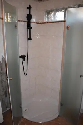 Ein Badezimmer in der Unterkunft Apartments Sprung