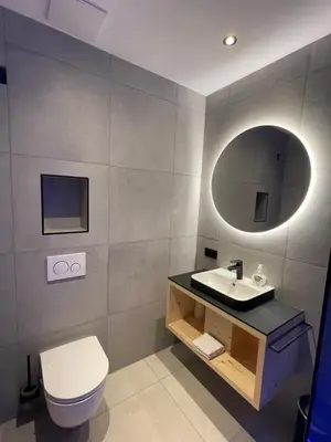 Ein Badezimmer in der Unterkunft Rest Apartments & Suiten
