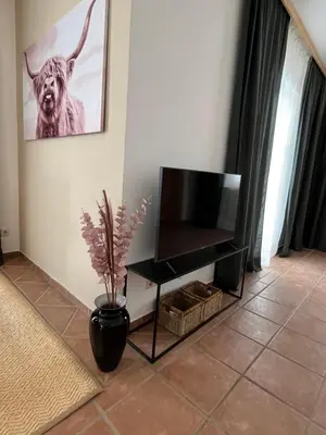TV/Unterhaltungsangebot in der Unterkunft Ferienwohnung Broschek