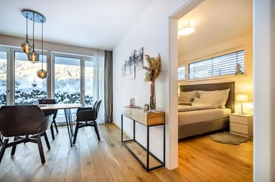 Ein Bett oder Betten in einem Zimmer der Unterkunft Das Neumayer´s