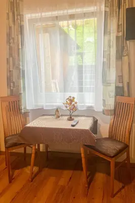 Ein Sitzbereich in der Unterkunft Apartment Sonnenhang by Interhome