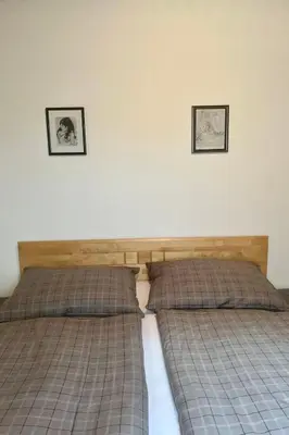 Ein Bett oder Betten in einem Zimmer der Unterkunft Apartment Sonnenhang by Interhome