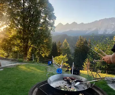 Naturlandschaft in der Nähe des Ferienhauses