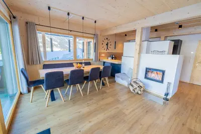 Küche/Küchenzeile in der Unterkunft Chalet Bavaria