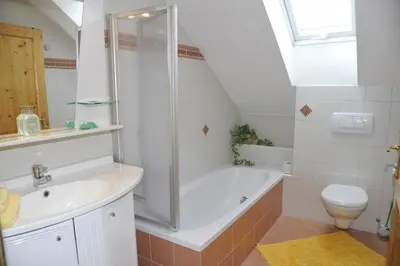 Ein Badezimmer in der Unterkunft Landhaus Gartler