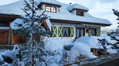 Landhaus Gartler im Winter