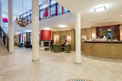 Lobby/Rezeption in der Unterkunft Gesundheits- & Wellness Resort Oberzeiring